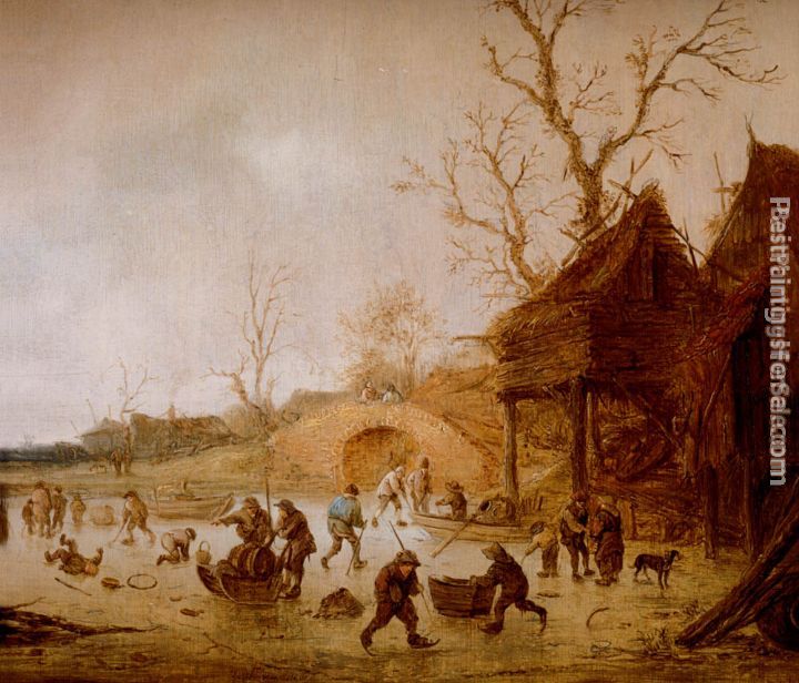 Isack van Ostade Paintings for sale